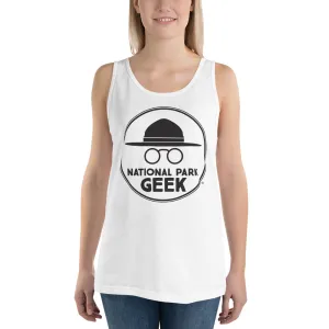 National Park Geek Unisex Tank Top - Various Colors - Black Logo