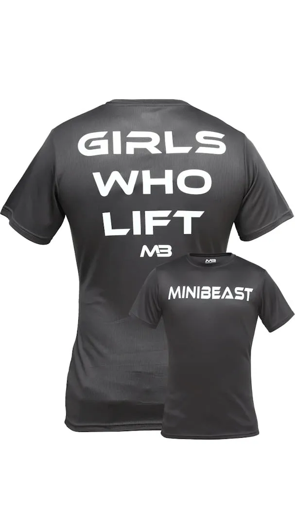 "Girls Who Lift" Performance Unisex Tee