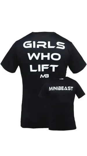 "Girls Who Lift" Performance Unisex Tee