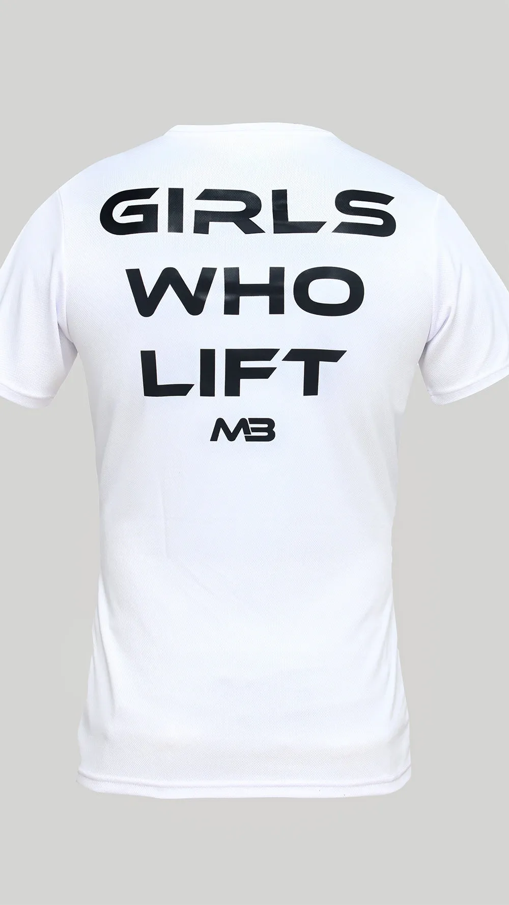 "Girls Who Lift" Performance Unisex Tee