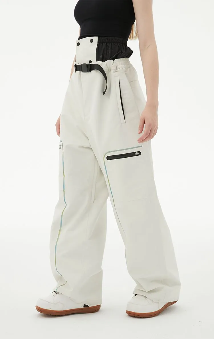 RandomPow Freestyle Reflective Guard Snow Pants - Unisex