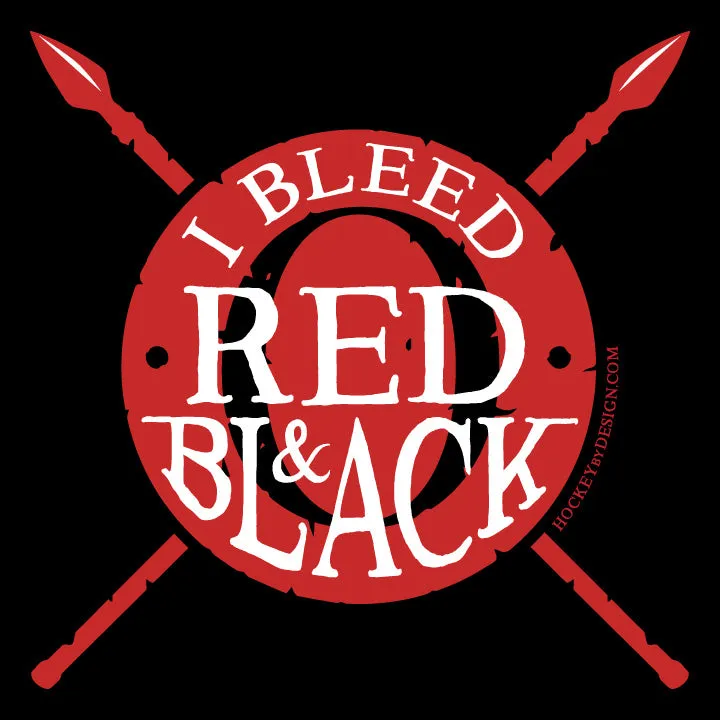 Red and Black Shield