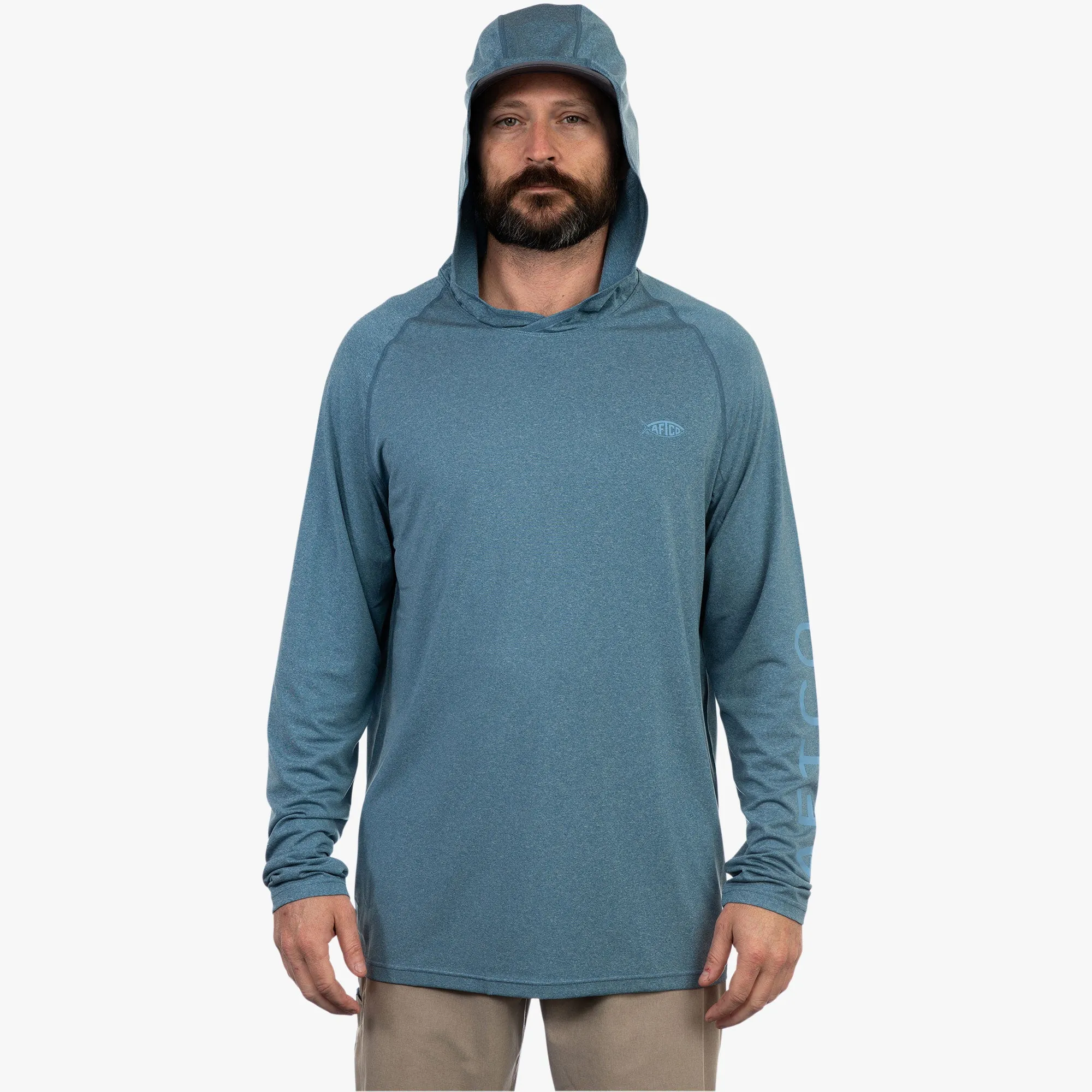 Samurai Sun Protection Hoodie Shirt