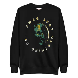 Swag World Green Graphic Unisex Premium Sweatshirt