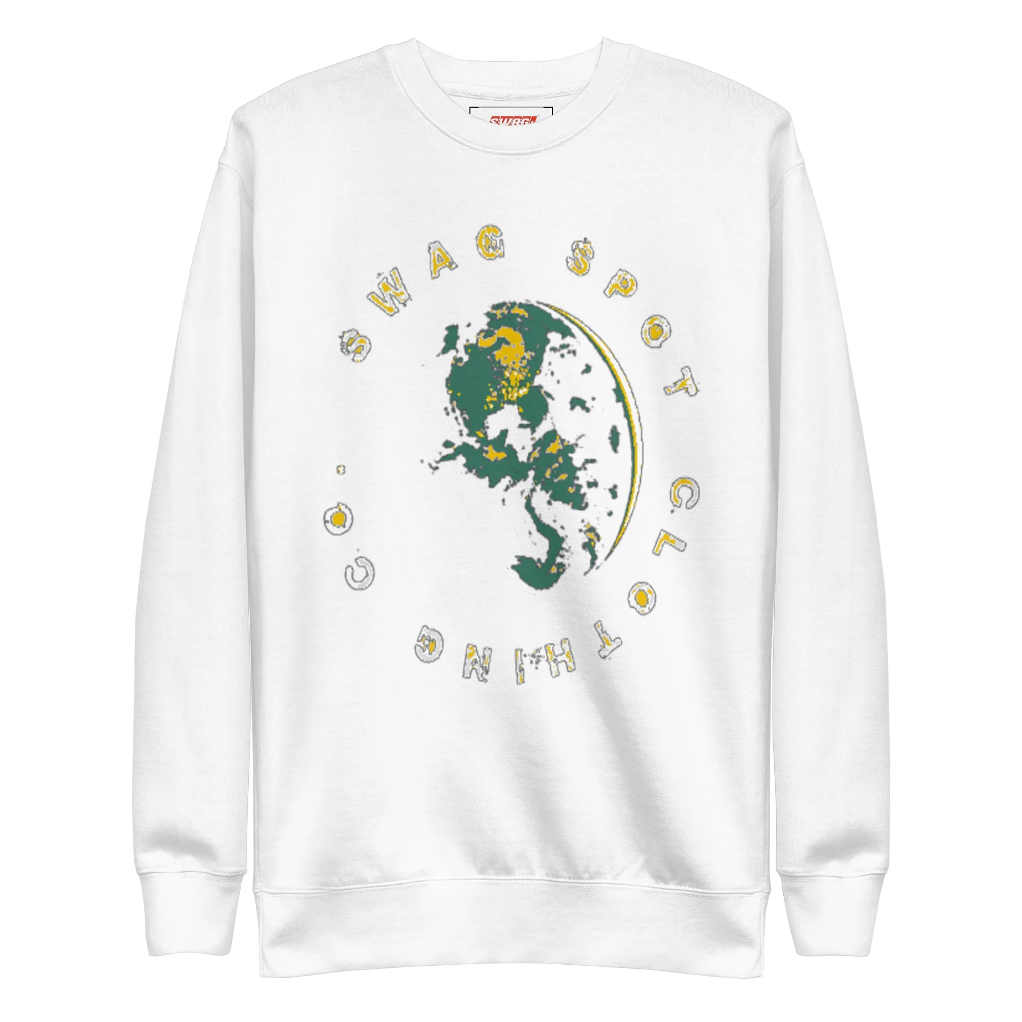 Swag World Green Graphic Unisex Premium Sweatshirt