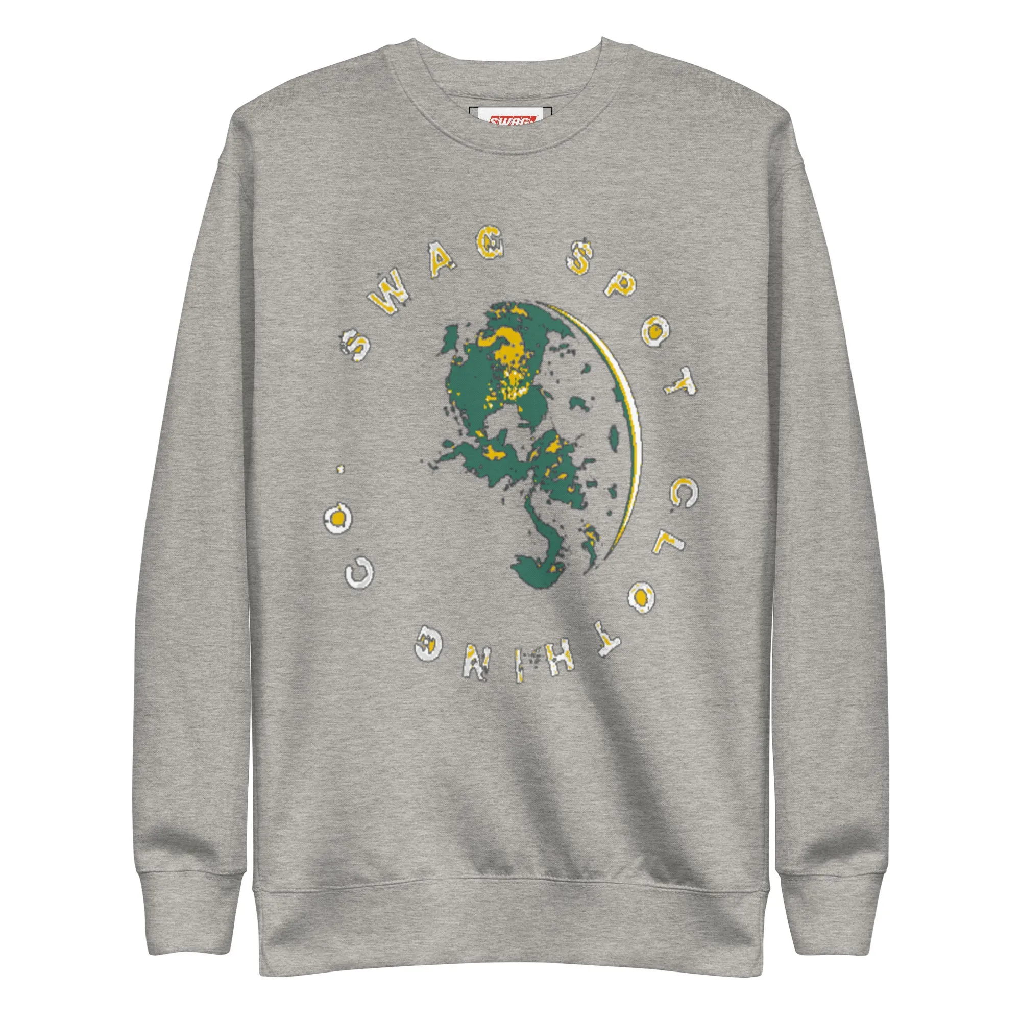 Swag World Green Graphic Unisex Premium Sweatshirt