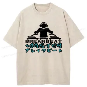 Tokyo-Tiger Breakbeat Master Washed T-Shirt