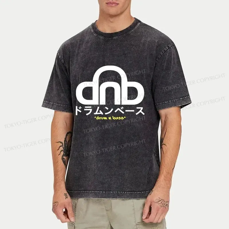 Tokyo-Tiger DNB Japan Washed T-Shirt