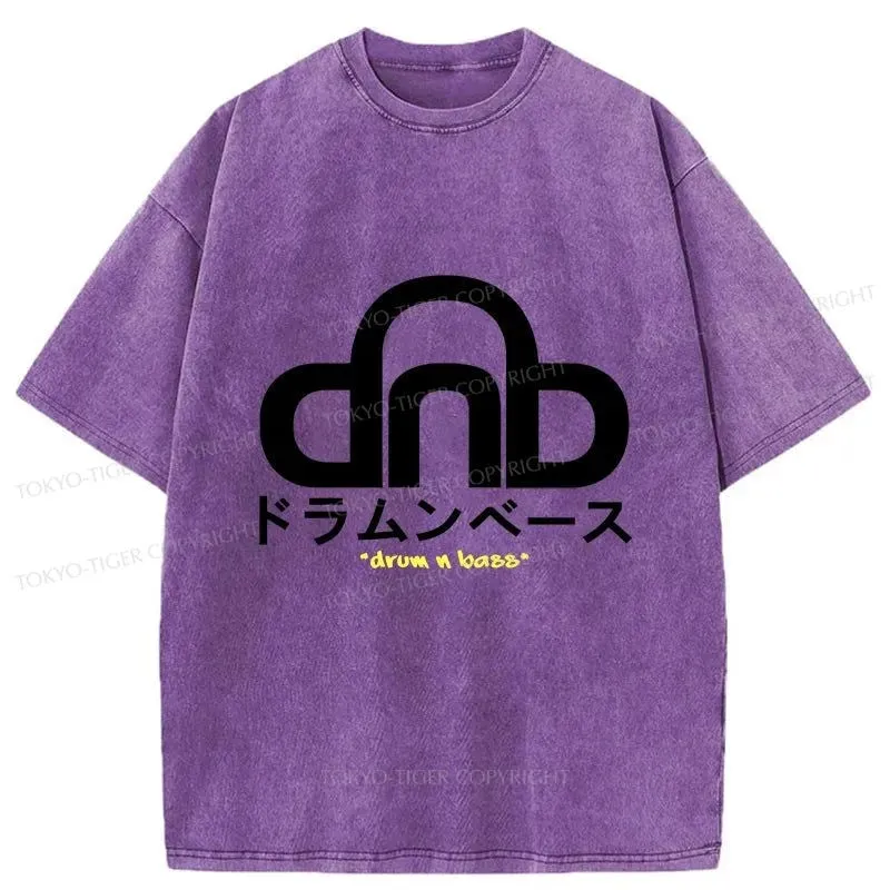 Tokyo-Tiger DNB Japan Washed T-Shirt