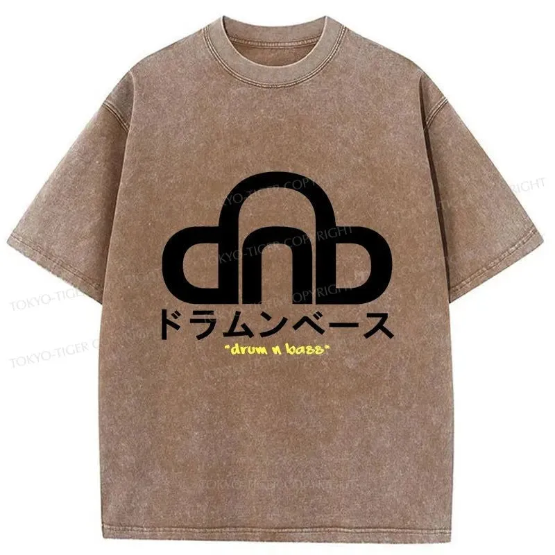 Tokyo-Tiger DNB Japan Washed T-Shirt