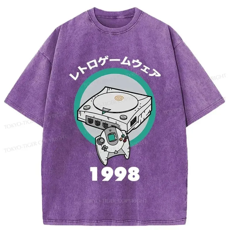 Tokyo-Tiger Dreamcast Japanese Washed T-Shirt