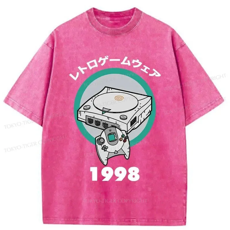 Tokyo-Tiger Dreamcast Japanese Washed T-Shirt