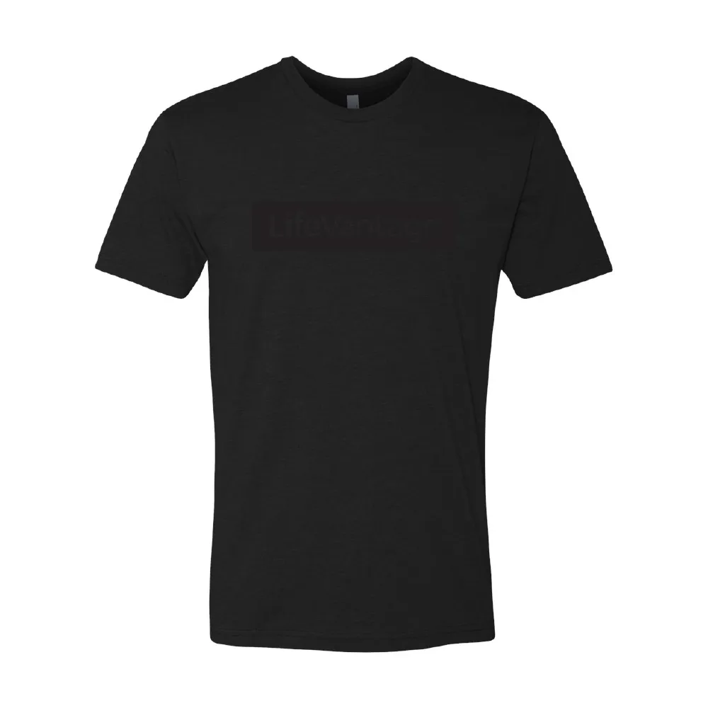 Unisex LifeVantage Black Short Sleeve Tee