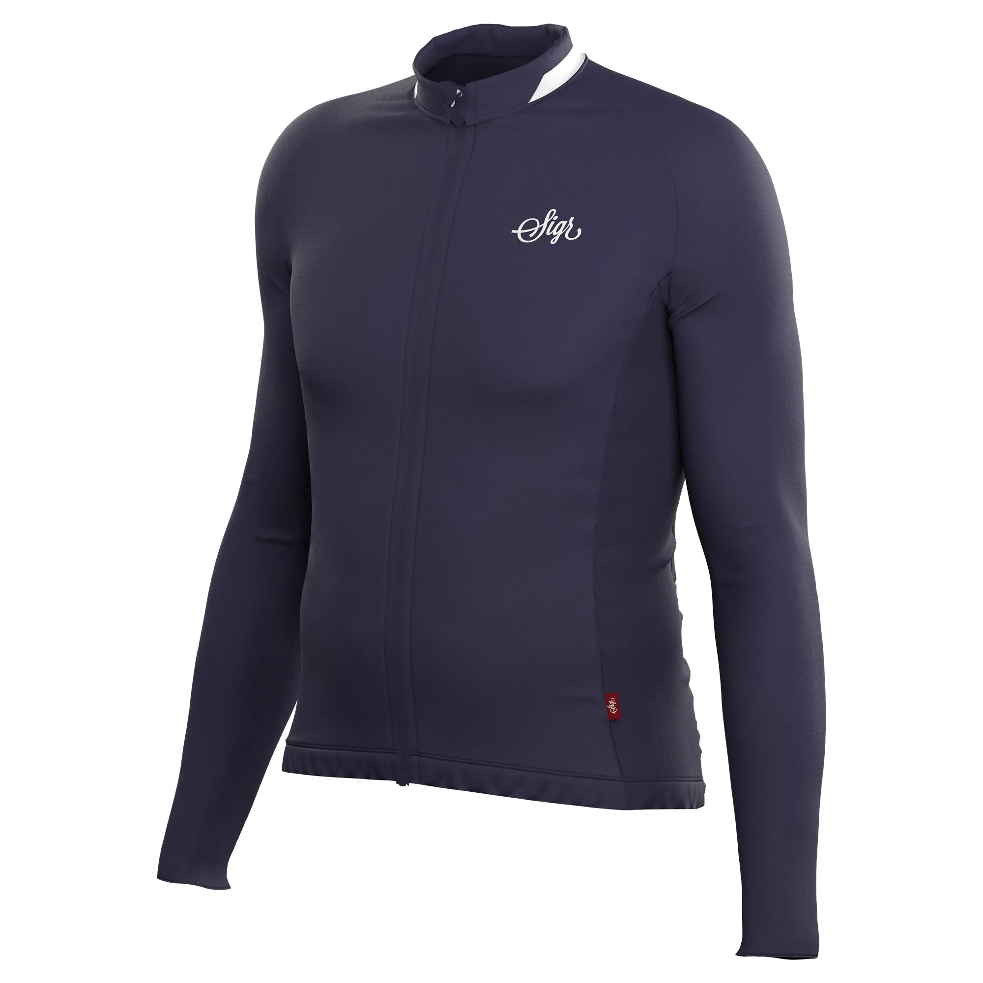 Wildflower Blue Men's Long Sleeved Jersey