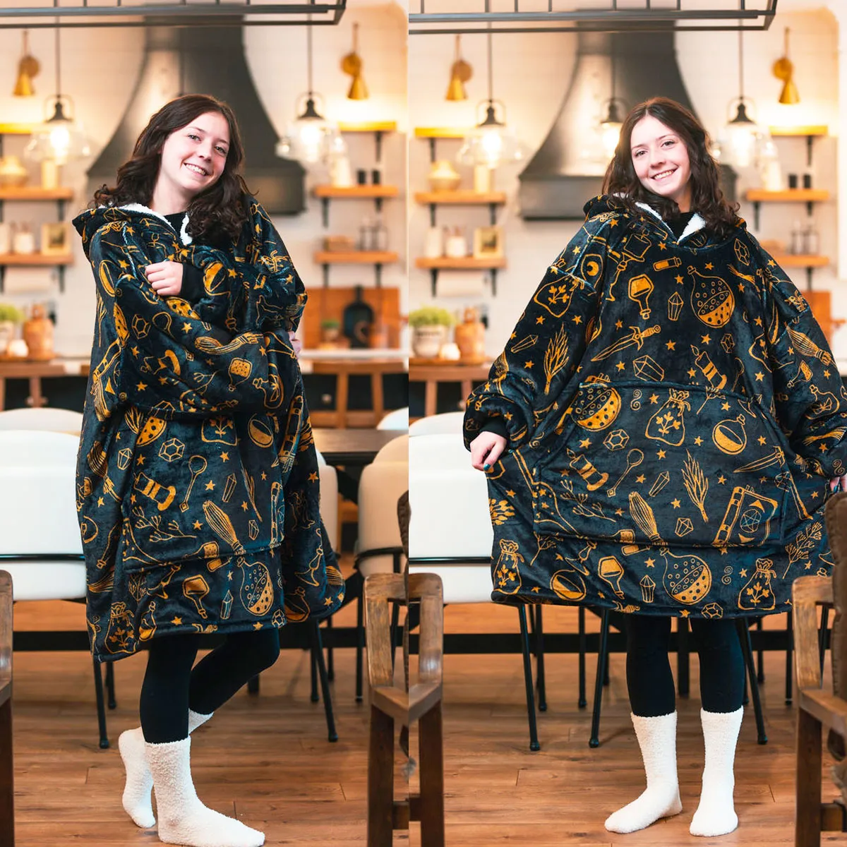 Witchy Wearable Blanket Hoodie