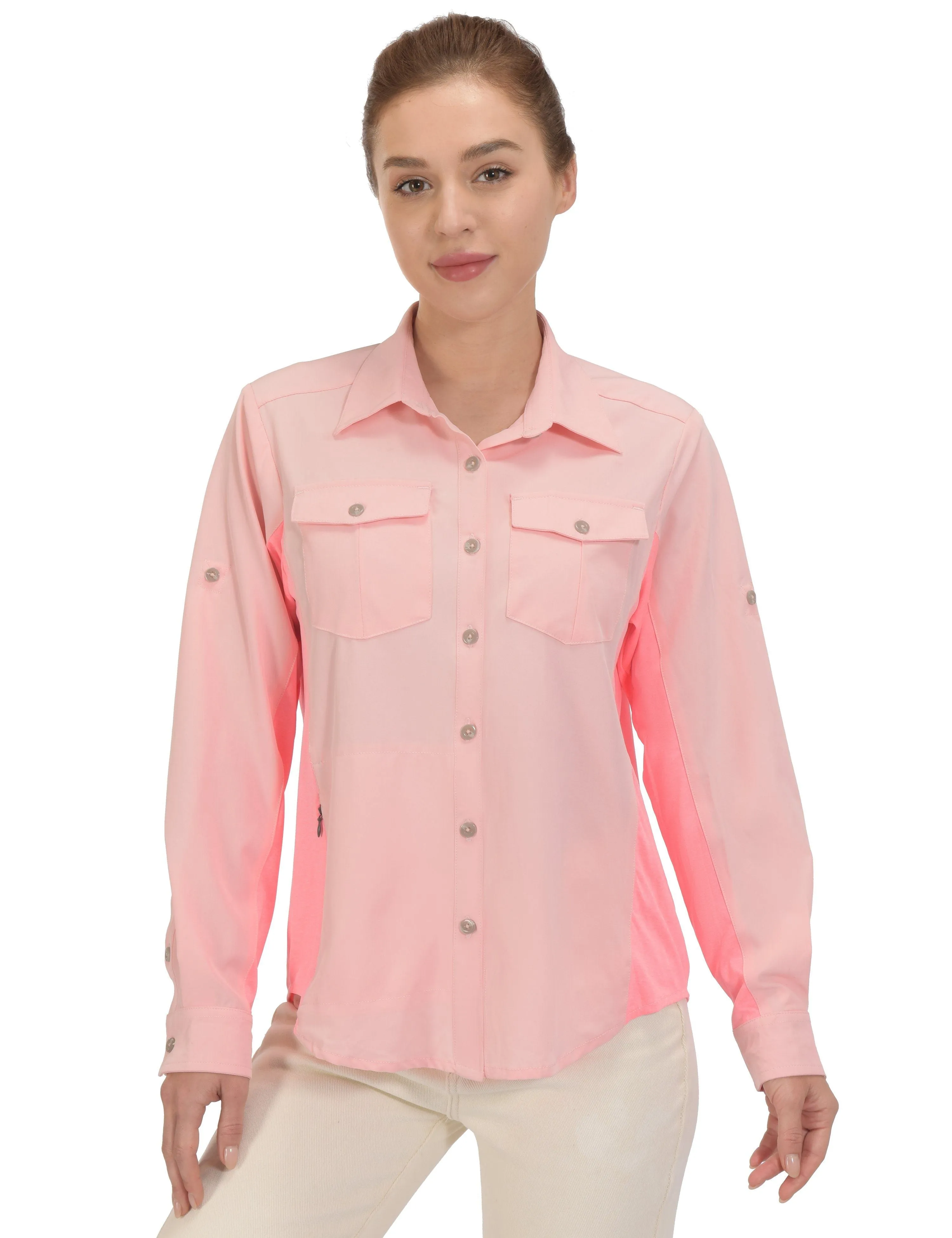 Women's UPF 50  Long Sleeve Hiking Shirt